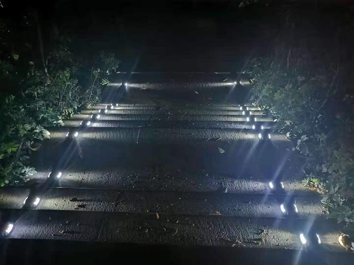 Lámparas de rodillo de aluminio fundido de herradura de caballos Marcador de alta resistencia a los golpes Rodillos LED