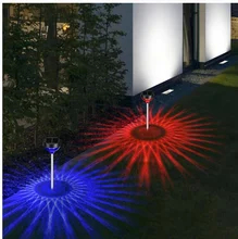 Tiempo de trabajo de 15 horas Luz solar de jardín Luz LED para un brillo duradero