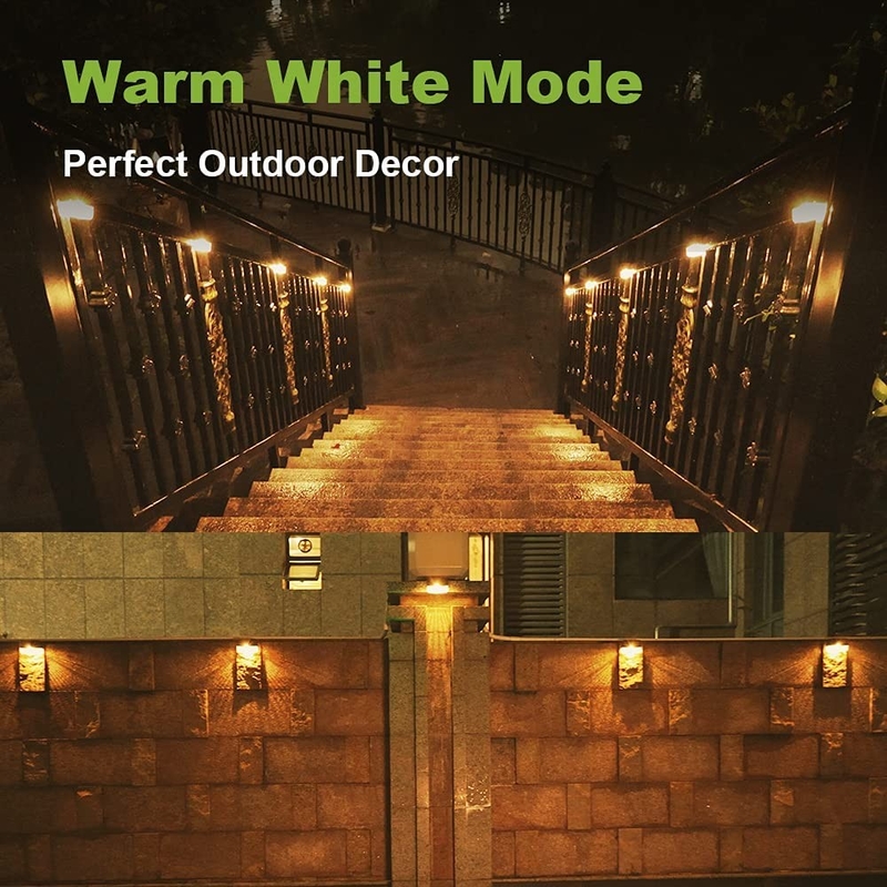 15 horas de luz de cerca solar blanco RGB 20Lumens ABS PMMA Silicio monocristalino impermeable