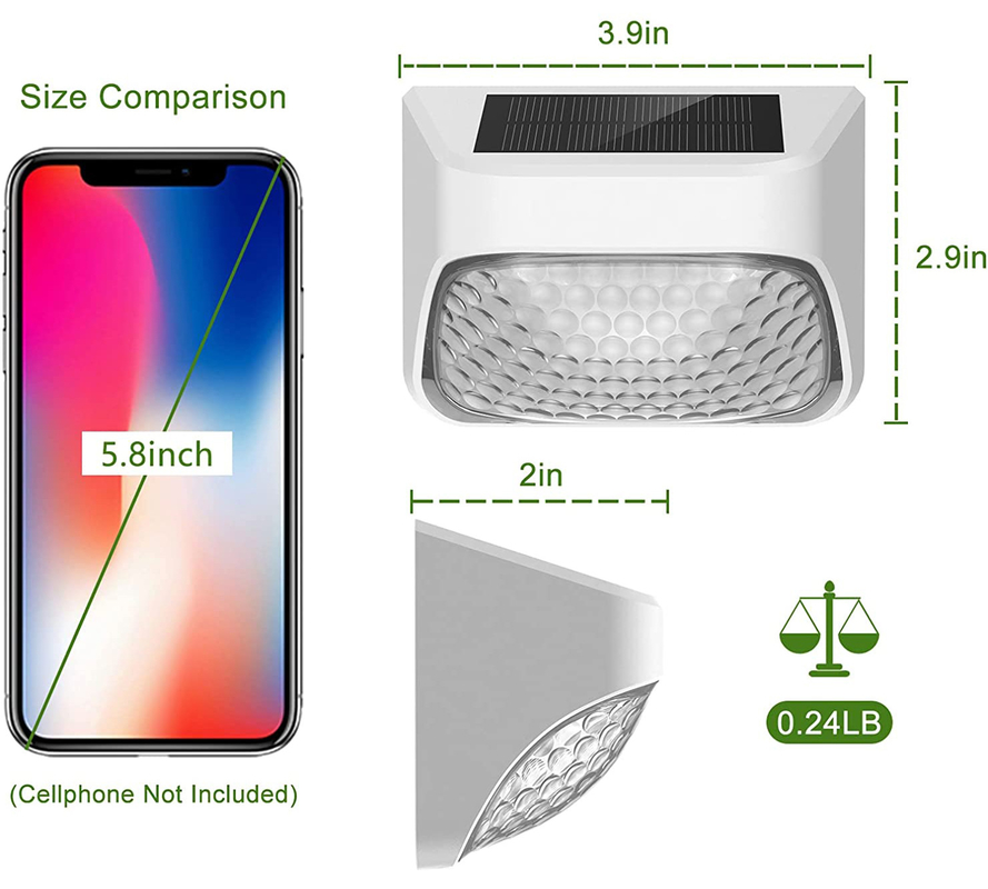 Decoración de la luz de la pared IP65 resistente al agua con LEDs RGB blancos calientes