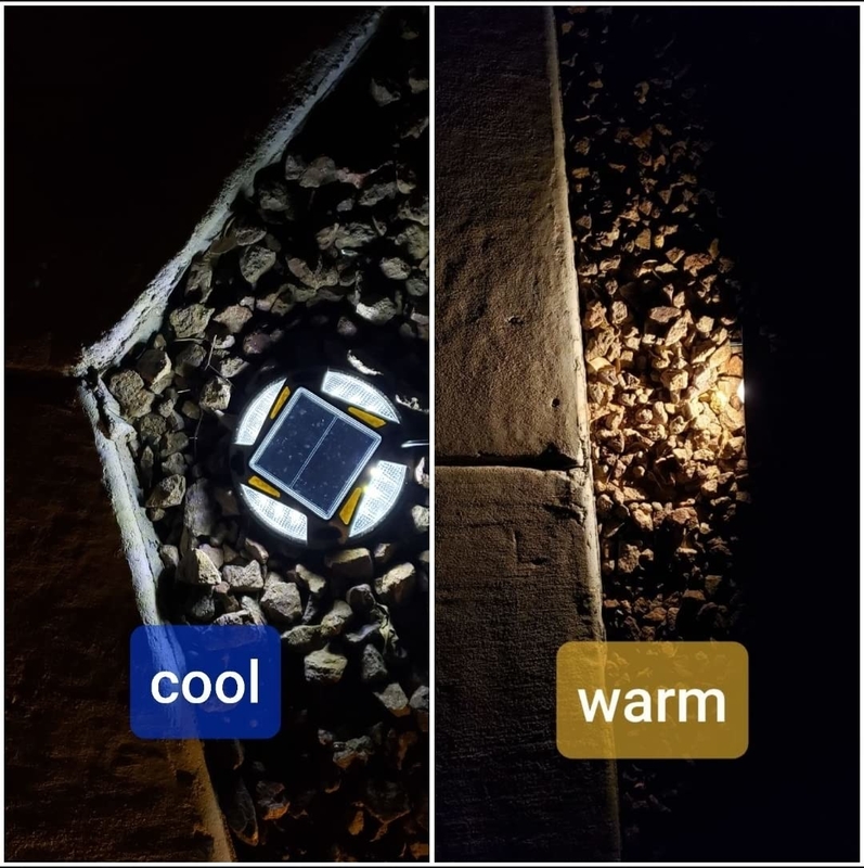 Clasificación de impermeabilidad IP67 2V Luz solar de muelle con 20 lúmenes y fuente de energía solar