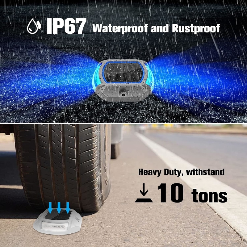 Luz de cerca solar a prueba de agua con 20 lumens de brillo y tiempo de carga de 4,5 horas