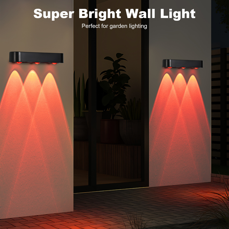 CDN-KF04E Luz LED RGB con energía solar Iluminación exterior versátil y de ahorro de energía con una duración ≥50000h