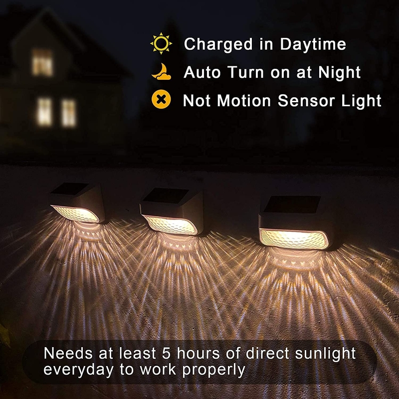 Luzes de jardín LED monocristalinas IP65 resistentes al agua con energía solar para eficiencia energética exterior