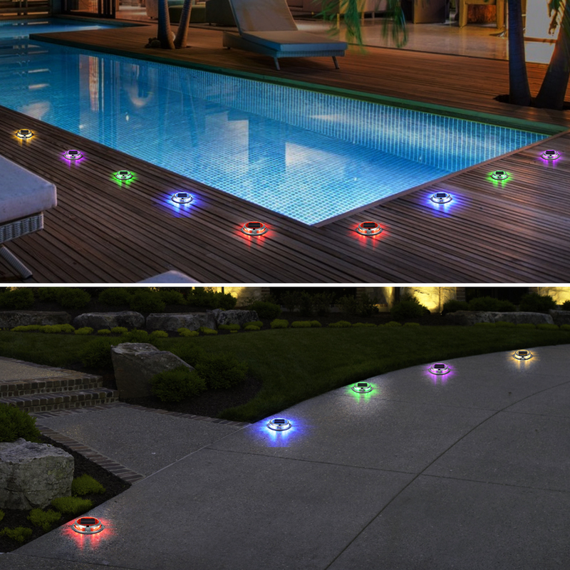 2V luz solar impermeable del muelle luz solar LED con 20 lumens fuente de luz LED