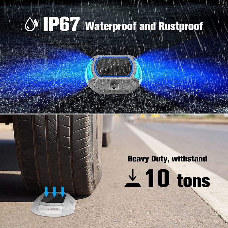 Aluminio IP68 resistente al agua Iluminación solar para escaleras al aire libre