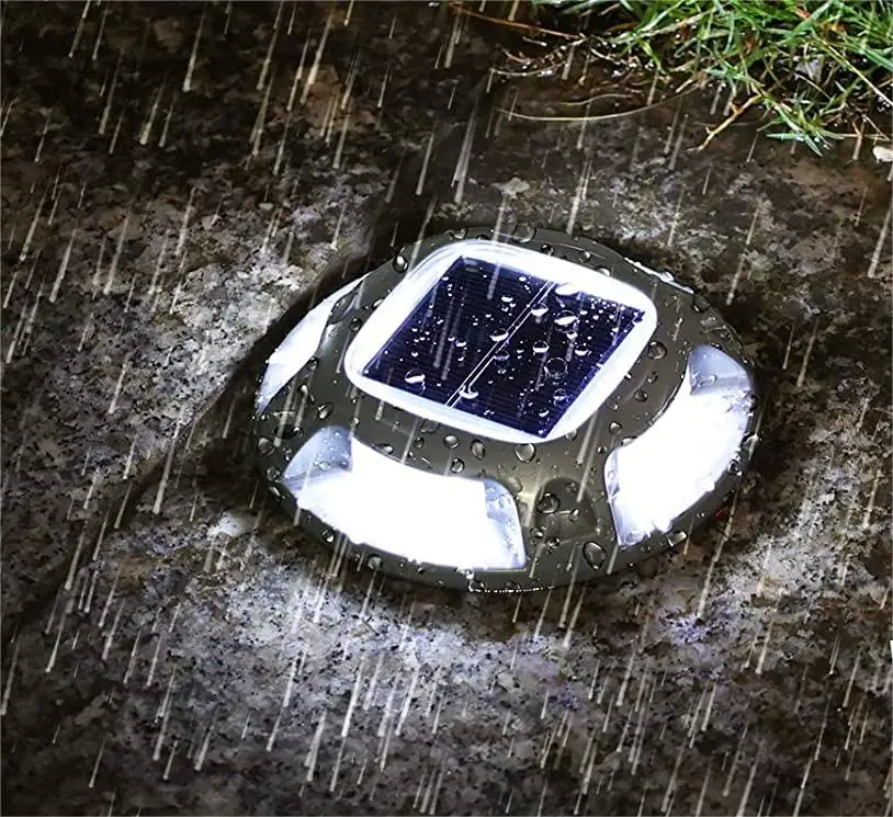 Luz de muelle solar azul/blanco frío 20 lúmenes Brillo Instalación de tornillo Alto rendimiento