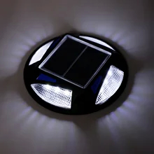 2V Luzes de cubierta solar de voltaje para escalones en cubierta Iluminación de barandillas exterior a prueba de agua
