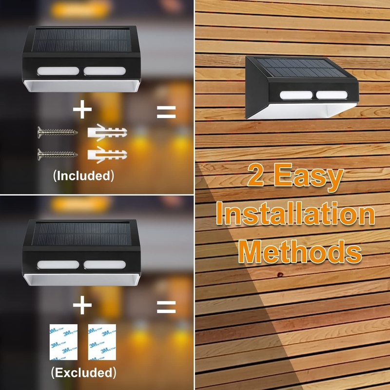 3.7V PWM controlador de carga solar luces de decoración para jardín / pared / cerca / diseño del paisaje