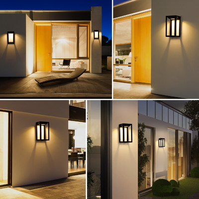 Alto blanco frío blanco caliente solar al aire libre brillante de la luz IP68 de la pared para la pared del jardín