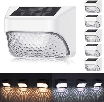 Las luces solares del paso del sensor monocristalino llevaron las PC 150mA 6 para la cerca al aire libre Yard