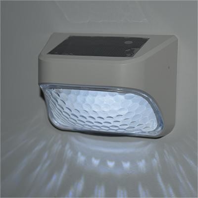 ABS Iluminación solar para jardines LED 150mA 6 Pcs para el patio de cercas al aire libre