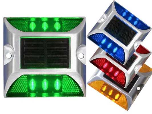 IP67 Seguridad en la carretera a prueba de agua LED solar de ojo de gato reflector de carretera solar