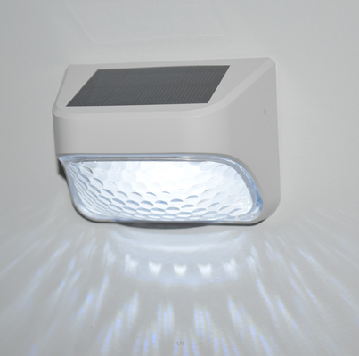 Luz solar de la pared LED exterior Inodoro luz solar de jardín para el patio de la escalera del porche