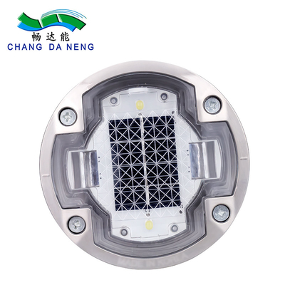 Advertencia de tránsito de alta visibilidad de aluminio solar de rodadura reflector LED de rodadura