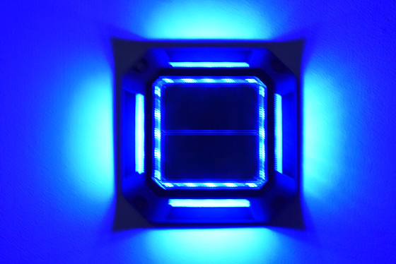 IP67 resistente al agua luces de cubierta solar de exterior seguridad escalera escalera jardín tierra camino de acoplamiento luz