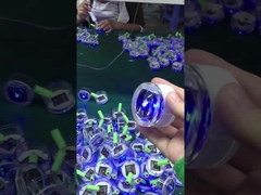 El jardín llevado accionado solar plástico 1.2V de la PC enciende la prenda impermeable 40MA al aire libre para la decoración