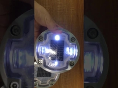 el gato solar que el camino de los ojos de los ornamentos del jardín tachona el carril de la cubierta 1200mah se enciende para al aire libre