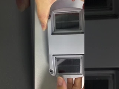 La mini cubierta solar de aluminio al aire libre enciende la radio para la manera del camino del jardín