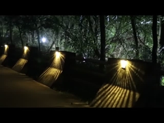 Cerca solar Lights KF15 del jardín